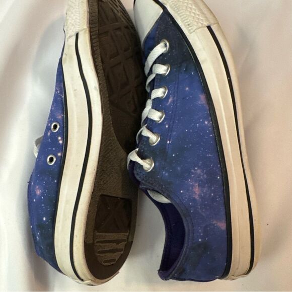 Converse Galaxy Blue and White Sneakers - Picture 3 of 14
